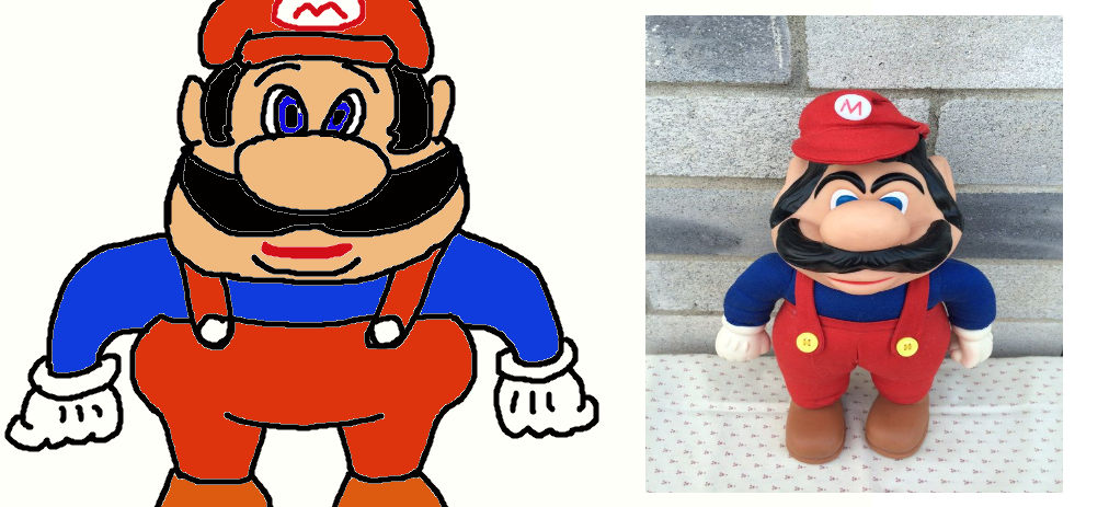 Classic mario plush new arrivals