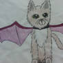 Batty Cattie ( Old Cat Art)