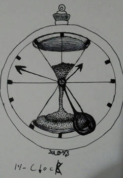 Day 14- Clock (Shaded)