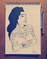 Tattooed Woman