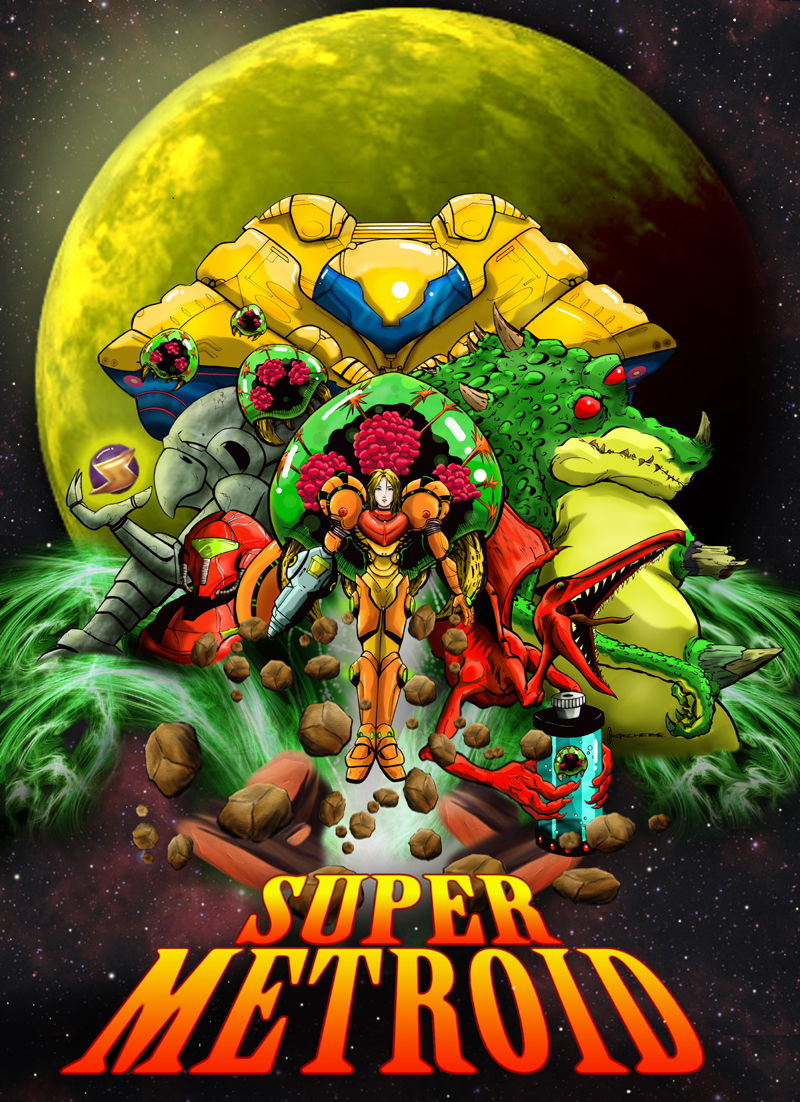 Super Metroid Poster