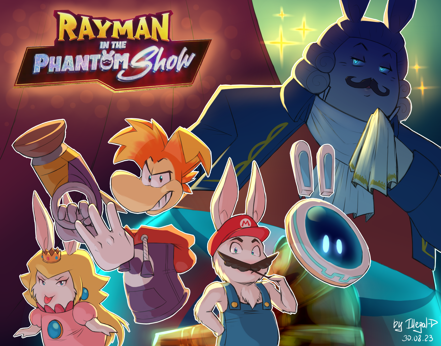 Ubisoft lanza el DLC Mario + Rabbids Sparks of Hope:Rayman in the Phantom  Show - NERDNEWSCL