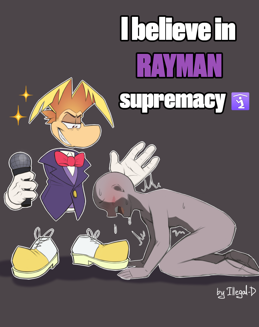 Rayman from Capitan Laserhawk by NocnaFifi on DeviantArt