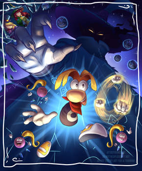 Rayman 30th Anniversary Edition Celebration FanArt