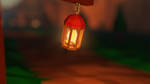 Hanging Lantern - Low Poly