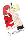 E21-- Under the Mistletoe by UntappedChaos