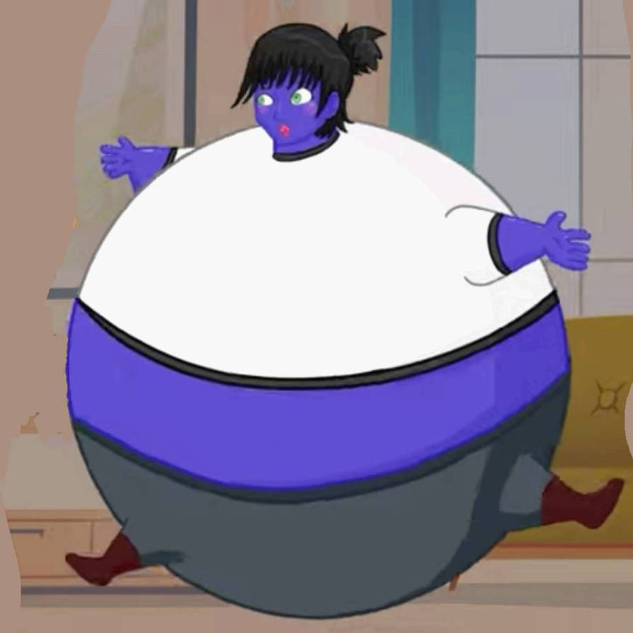 Blueberry Inflation Inosuke Casual girl blueberry inflation (up version) by yuyyyo on DeviantArt