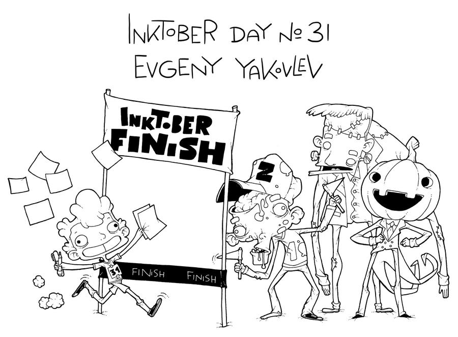 InkTober Day #31! Finish!!!