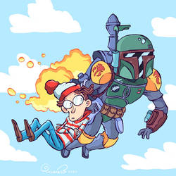 Nobody can hide from Boba Fett!