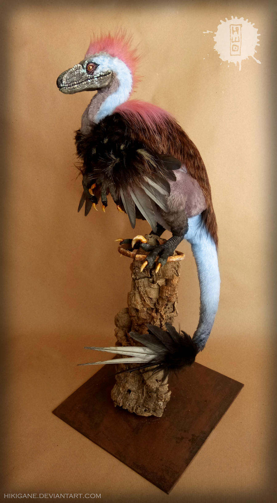 Mrs. Raptor -OOAK Art Doll by hikigane on DeviantArt