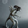 HANDMADE poseable Xenomorph