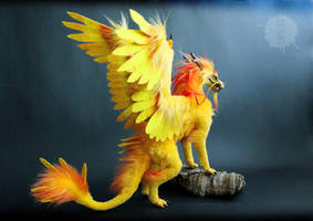 Lord Topaz - OOAK Dragon Doll