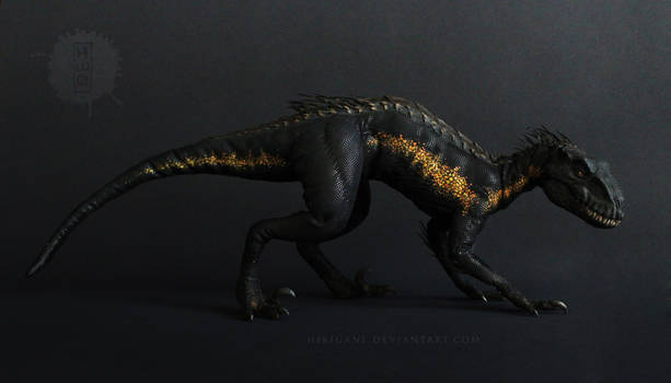 INDORAPTOR - art doll