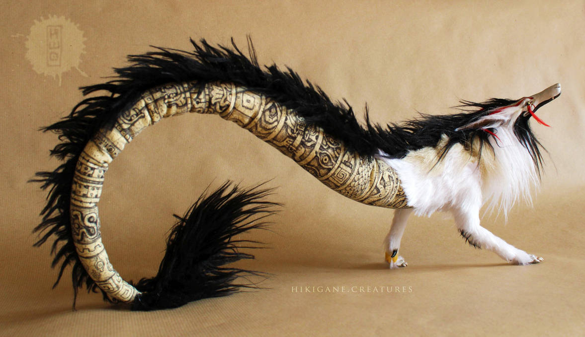 Ruin Dancer Tatzelwurm dragon posable art doll by hikigane on DeviantArt