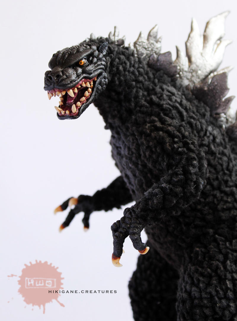 Posable Godzilla GOJIRA - Godzilla OOAK posable art doll for SALE by hikigane on DeviantArt