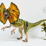 Jurassic Park Dilophosaurus posable OOAK art doll