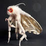 MothLady - OOAK Posable Art Doll
