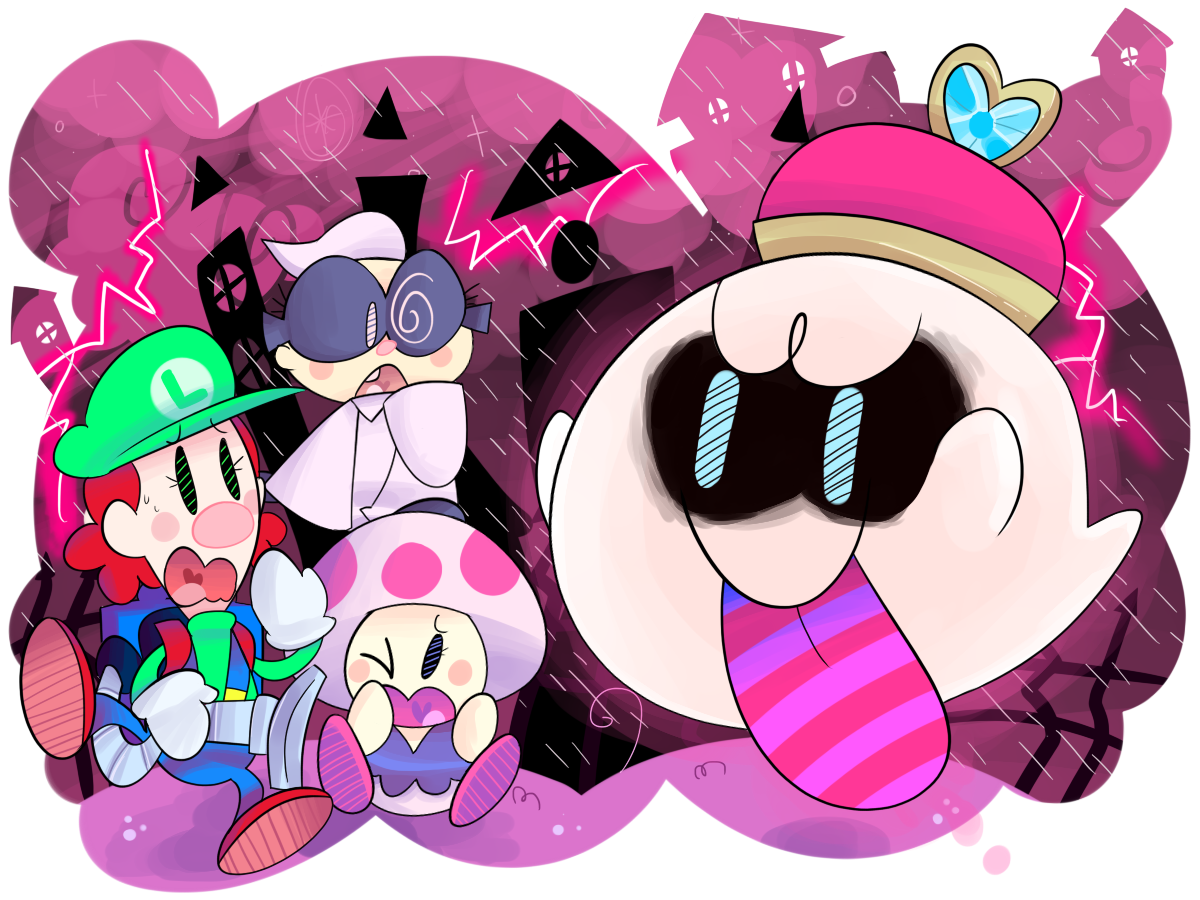 Girl Luigi's Mansion