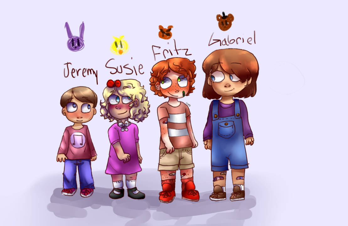 Fnaf Springtrap And The Missing Children Anime Fnaf Fnaf Characters