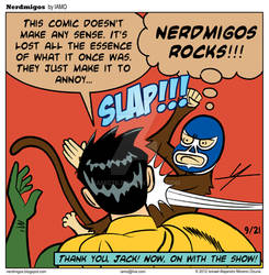Nerdmigos: Hater Slap by IAMO76