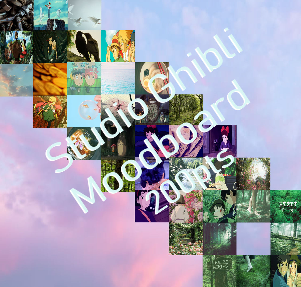 Studio Ghibli Moodboard Pack By Robotlcally On DeviantArt studio-ghibli-moodboard-pack-by-robotlcally-on-deviantart