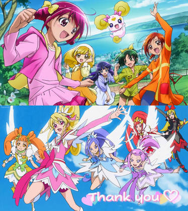 Glitter Force Gacha Life (Civilian Forms) by ClemRose2296 on