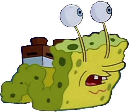 Spongebob Turns Into Snail