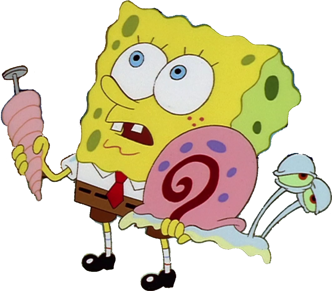 SpongeBob and Gary by PascalMulokozi2 on DeviantArt