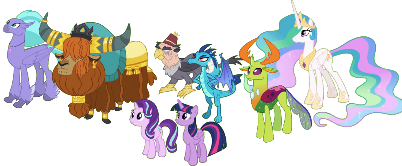Mlp Former Rulers The 7 leaders and the princess and her pupil by PascalMulokozi2 on ...