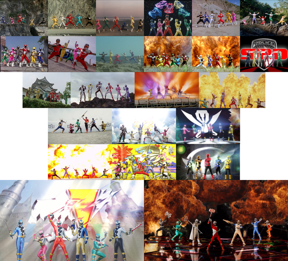 Power Rangers 30th Anniversary: Through The Years by PascalMulokozi2 on ...