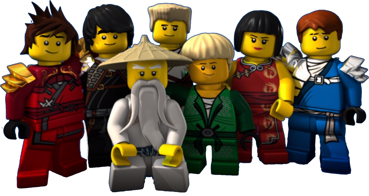 Ninjago Cast 2 by PascalMulokozi2 on DeviantArt