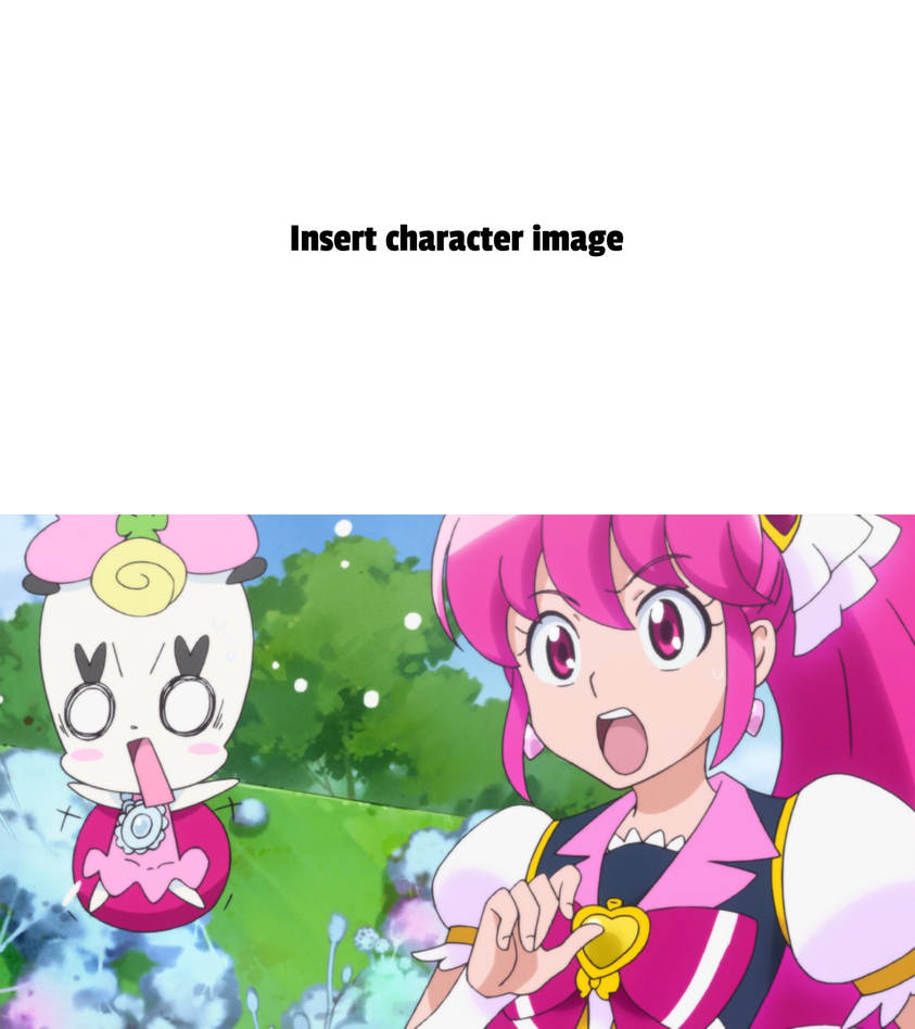 Megumi Ribbon Megumi and Ribbon are scared of Template by PascalMulokozi2 on DeviantArt