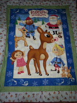 Rudolph the Red-Nosed Reindeer Quilt