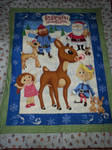 Rudolph the Red-Nosed Reindeer Quilt by inaligrimalkin