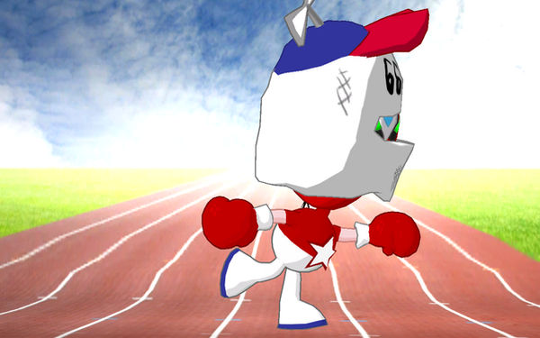 Strong Bad as Homestar Runner