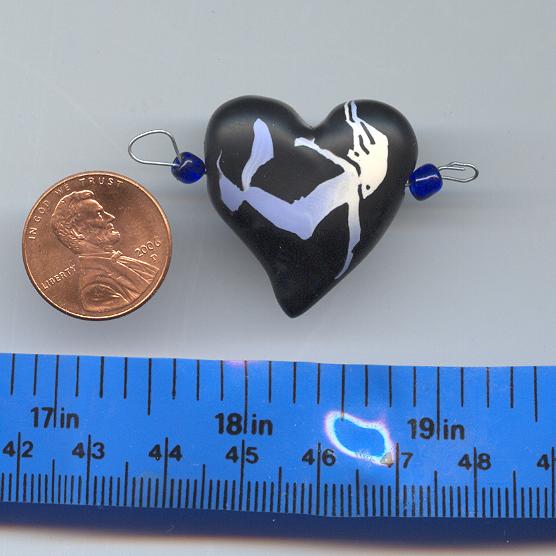 Heart Mermaid bead