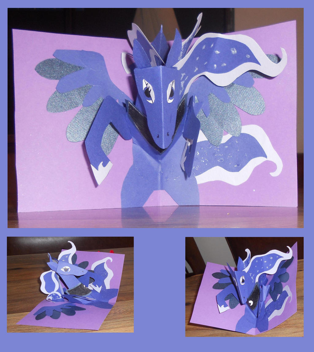 Luna Pop-up Card