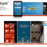 Skype WP7 Metro Concept