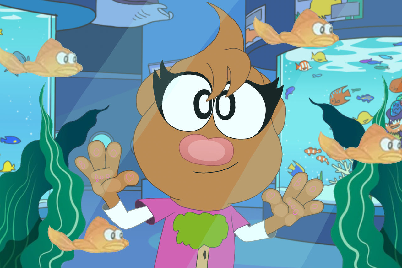 Boo at the aquarium by 84gb on DeviantArt