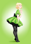 Pin Up Moe by thebartokyon Pin Up Moe by thebartokyon