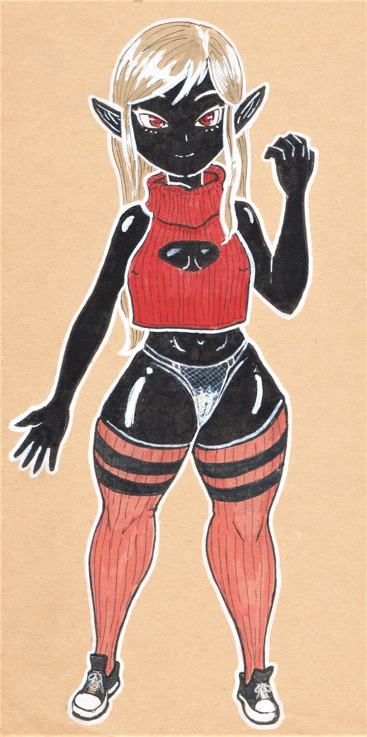 pag 74 - Chibi drow by ianchonqn on DeviantArt