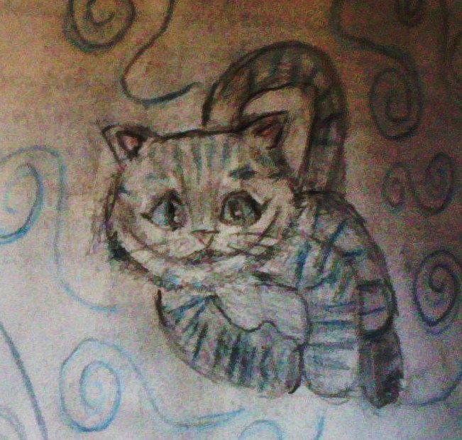 again the cheshire cat