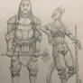two paladins, two personalities