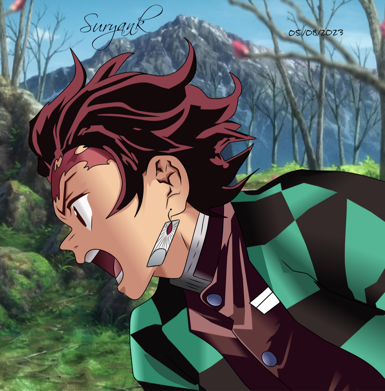 Tanjirou - 3 by ZoroArts80 on DeviantArt