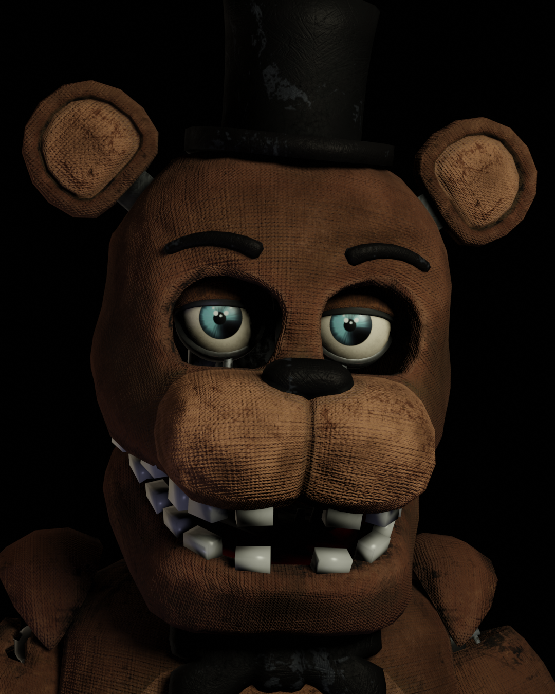 withered freddy mugshot recreation : r/fivenightsatfreddys