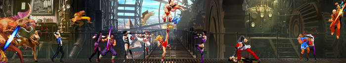 Capcom/SNK vs Mortal Kombat-Rivalry Battle 2