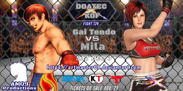 Oda Kof KOF-X-DOA: Welcome to the Octagon Ver. 2 by ArtMaster09 on DeviantArt