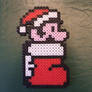 Perler Mario Ornament