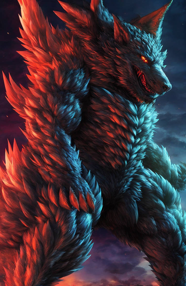 Wolf-Kaiju by bonsiwolf on DeviantArt