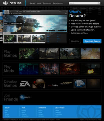 Desura Home Page